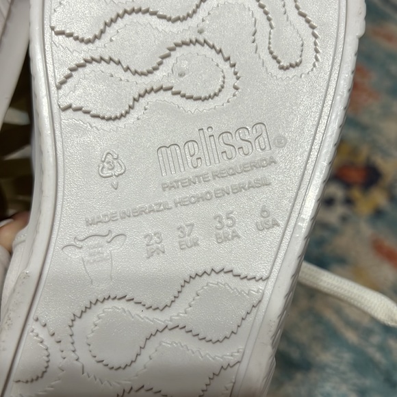 Vivienne Westwood Anglomania Brighton Cut Out Trainers Size 6 (White) - Picture 7 of 9